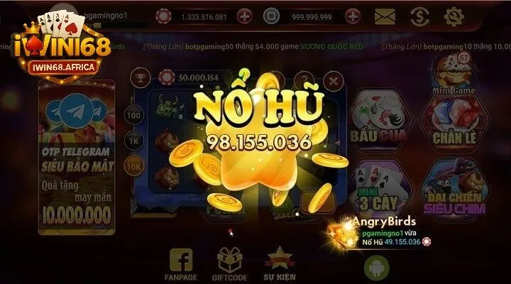 Tại sao nên chọn chơi nổ hũ an toàn tại iWin68